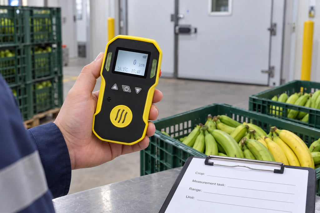 Ethylene Measurement in Fruit Ripening: Range, Units and Detector Selection