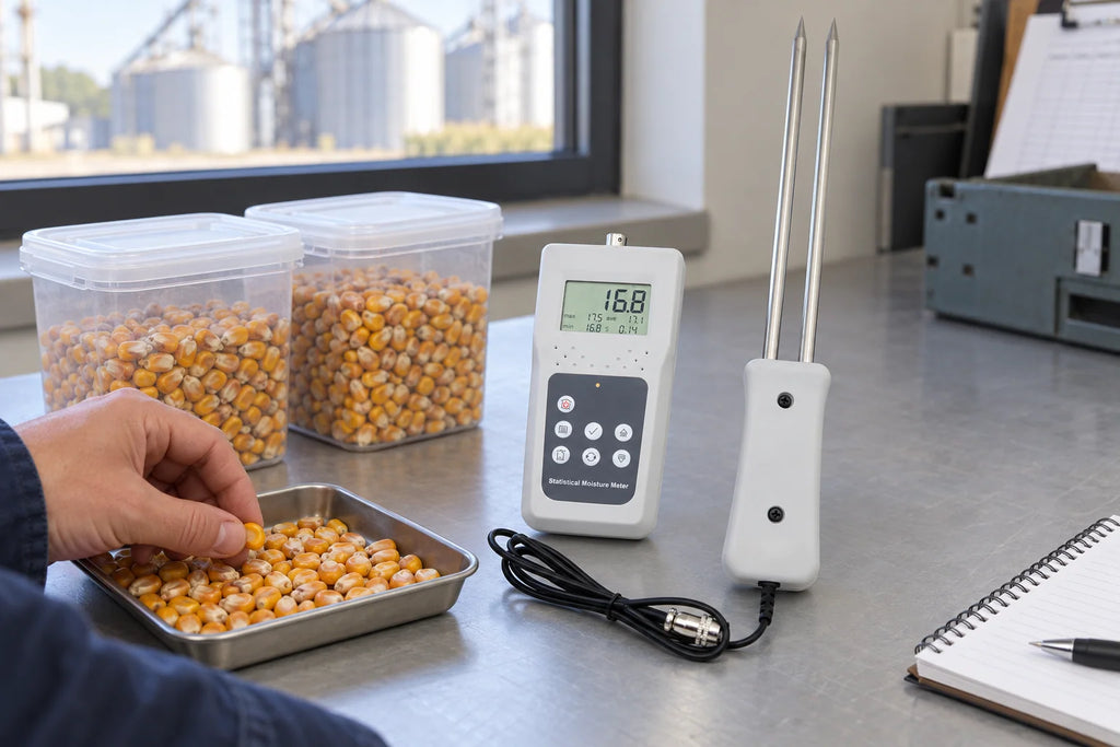 Grain Moisture Meter Calibration: Check Readings Before Making Adjustments