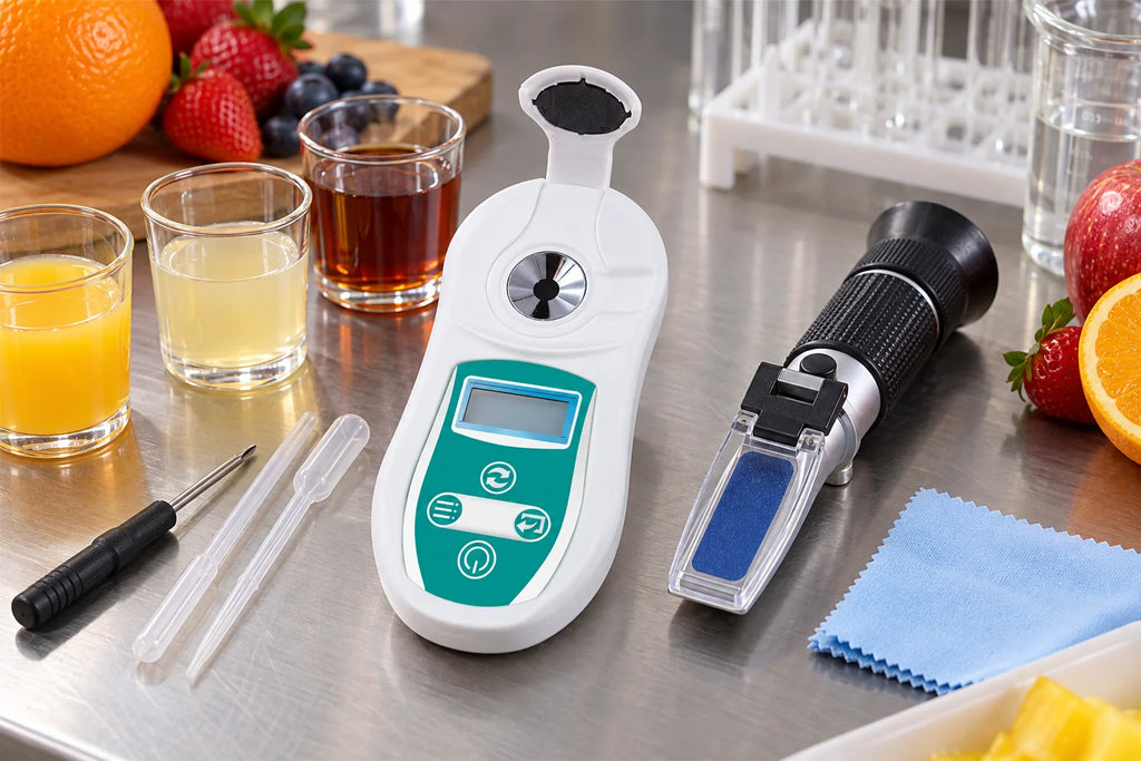 How to Choose a Refractometer: Digital, Optical, ATC, and Scale