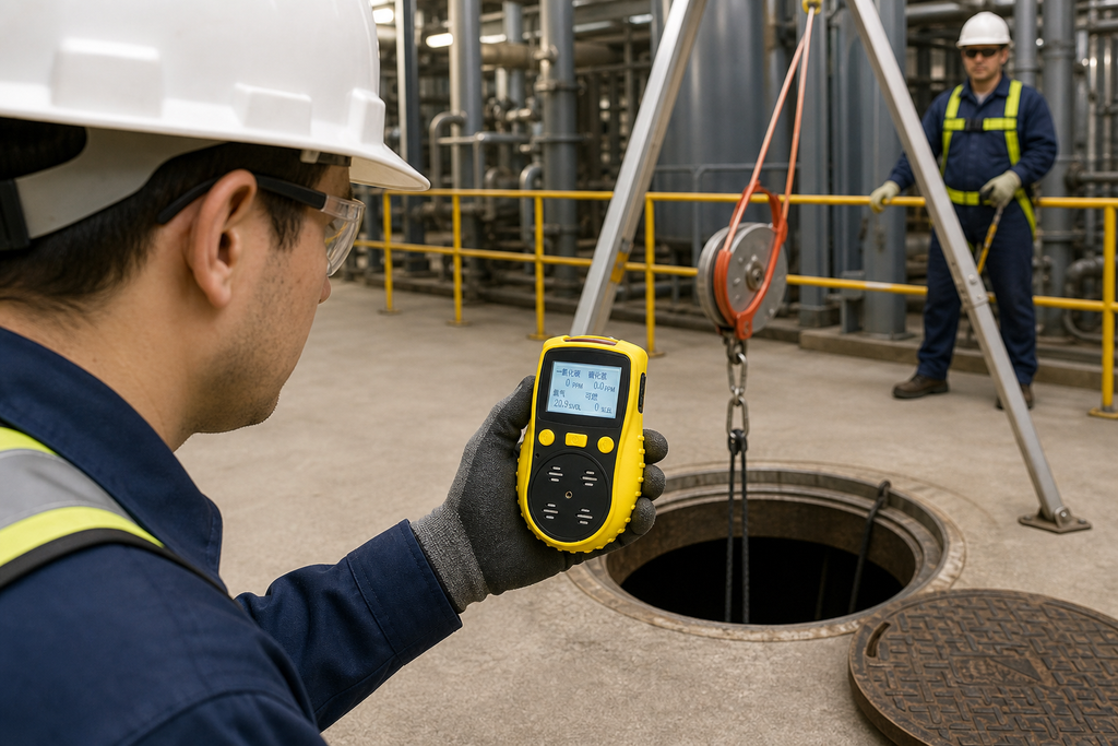 Oxygen Detector for Confined Spaces: Pre-Entry Testing and Monitor Selection