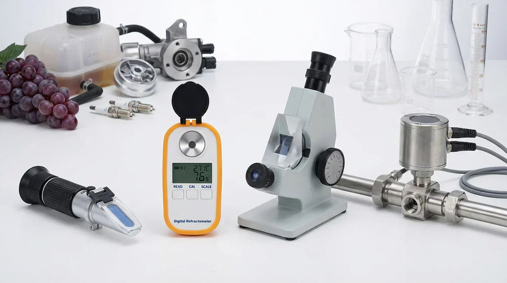 Domine el índice de refracción con una herramienta de cálculo de refractómetro de primera calidad