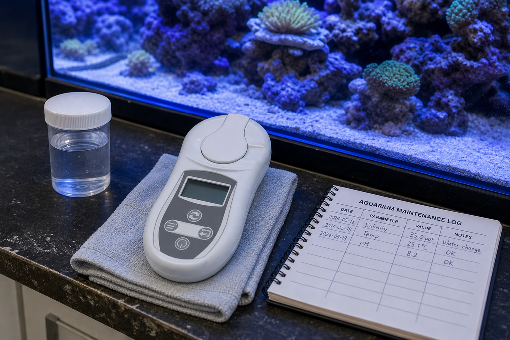 Salinity Refractometer vs Conductivity Meter: Aquarium and Seawater Testing
