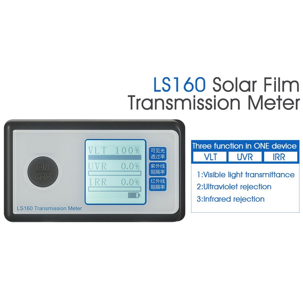 LS160 Tint Meter Portable Solar Film Transmission