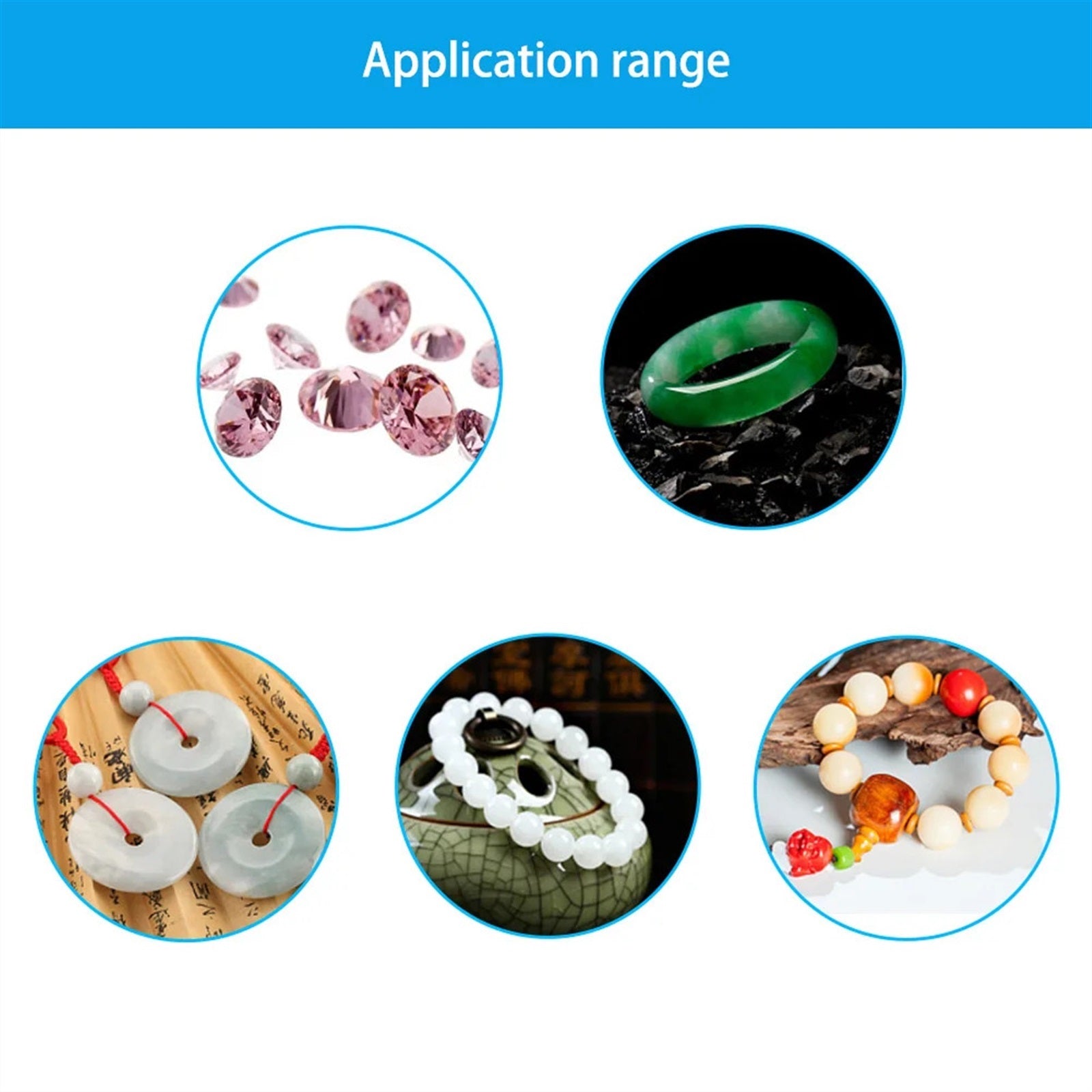 Professional Gemstone Refractometer Jewelry RHG 1.