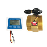 Digitaler Durchflussmesser DN80, 20–500 l/min, 5-V-Durchflussleser, kompatibel mit Hall-Effekt-Wasserdurchflusssensoren