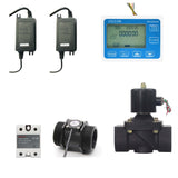 Digitaler Durchflussmesser-Controller mit Ventil (10–200 l/min)
