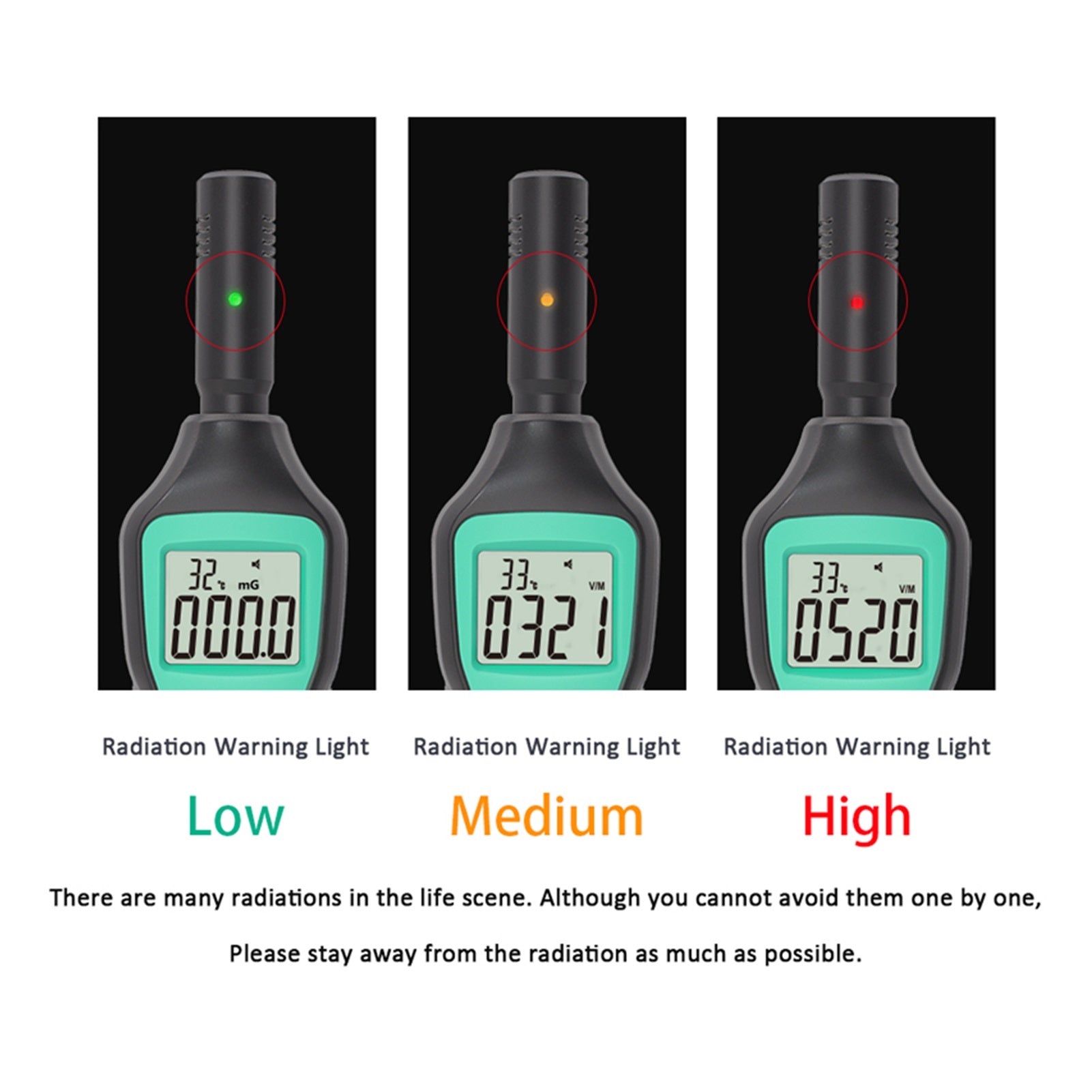 FY876 Handheld EMF Meter Electromagnetic Radiation