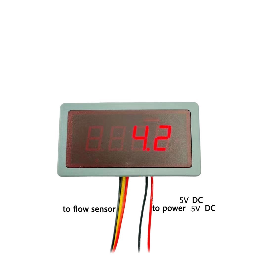 Flow Meter Flow Rate (L/min) Display For Isentrol