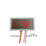 Flow Meter Flow Rate (L/min) Display For Isentrol