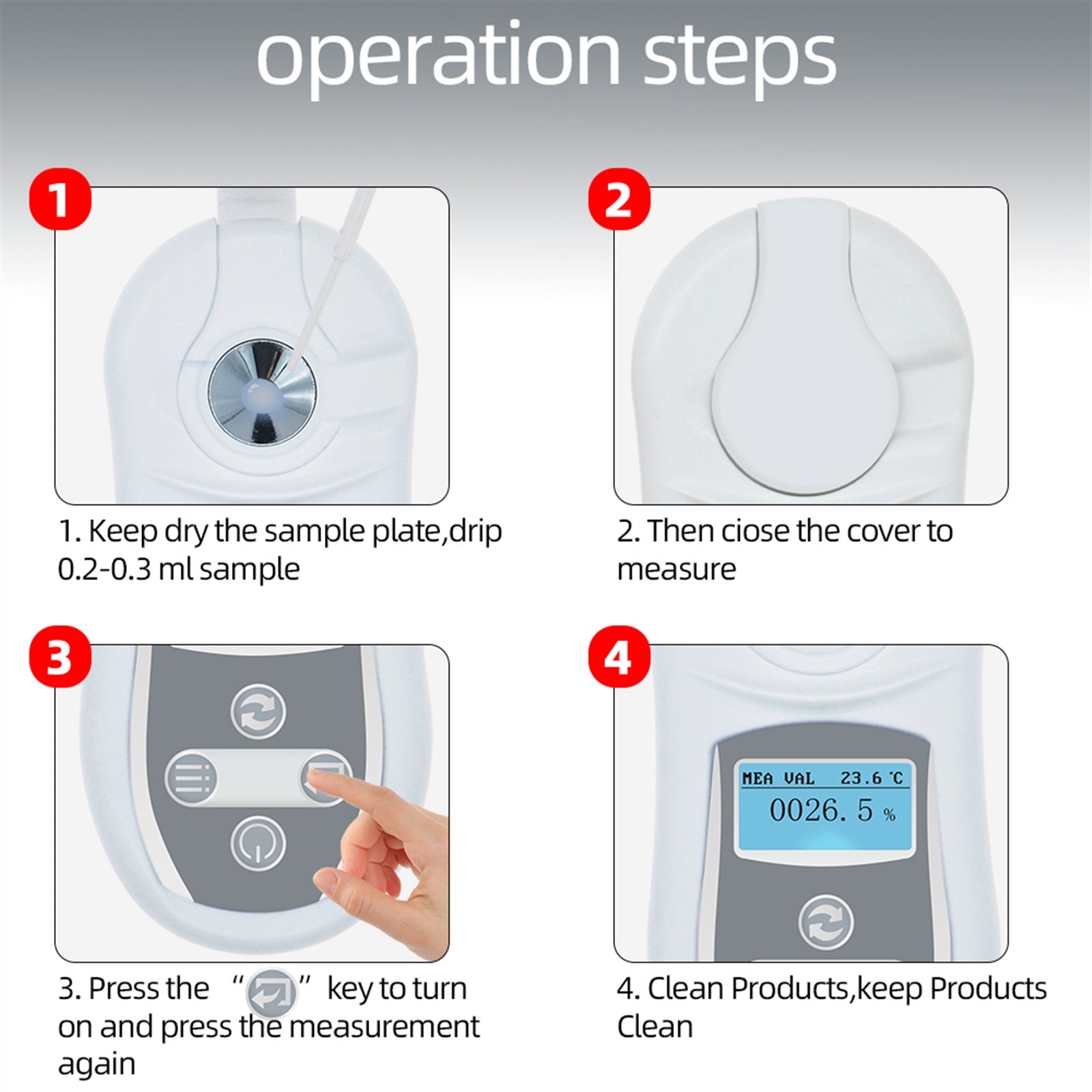 Portable Salinity 0-28% PAL-104 Digital Salinity R