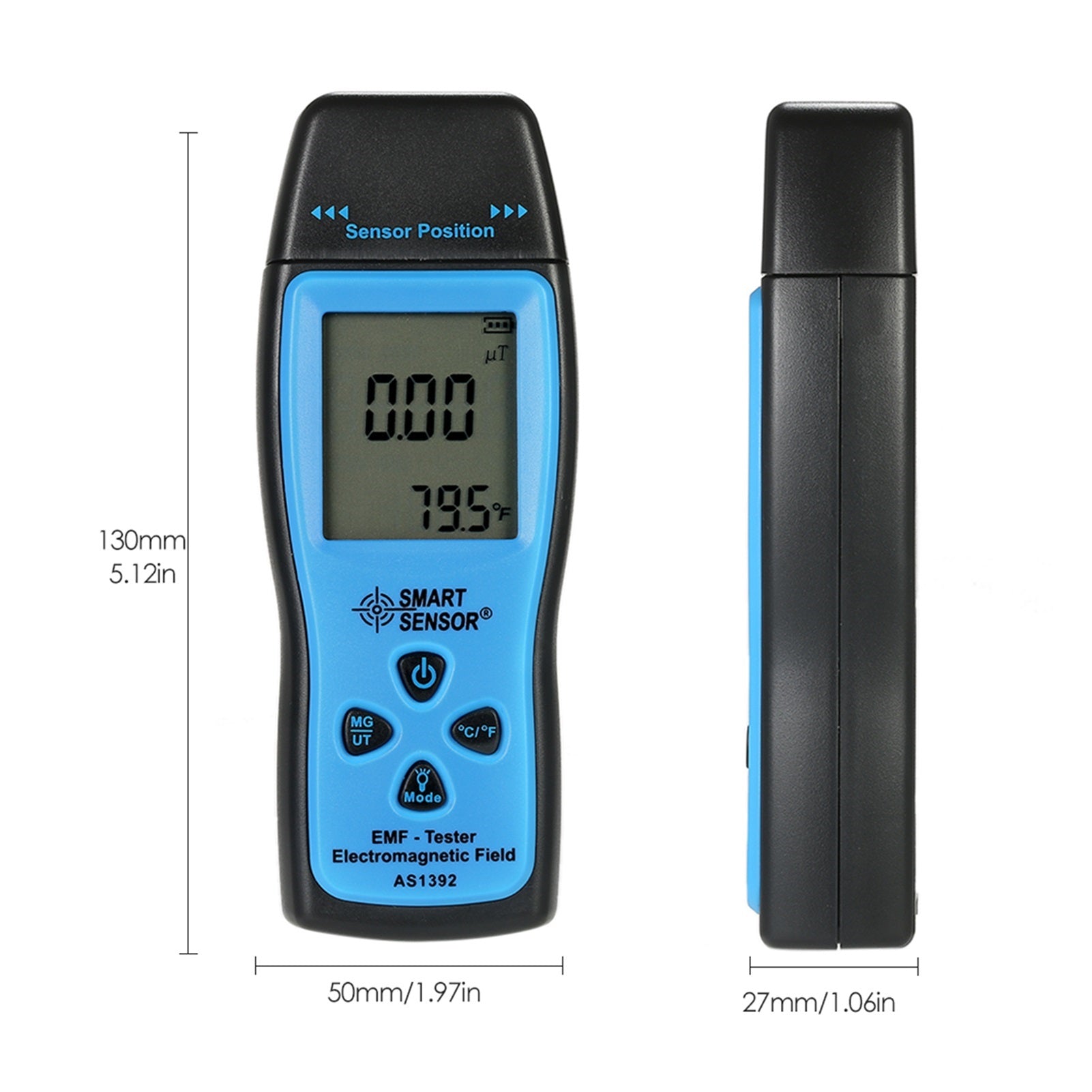 Handheld Mini Digital LCD EMF Tester Electromagnet