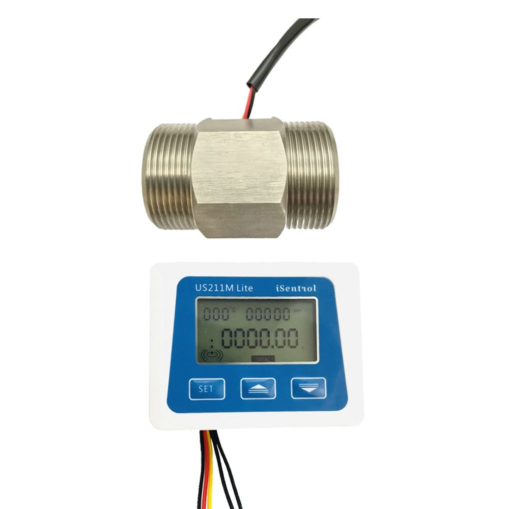 Flow Meter with DN40 Flow Sensor Stainless Steel 3