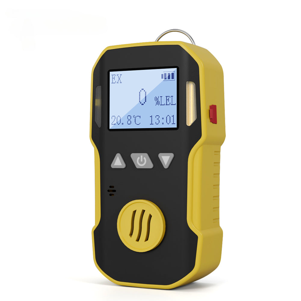 Gas Detector with Triple Alarm System