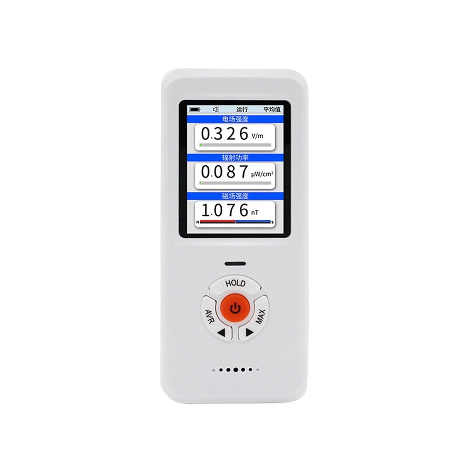 Handheld Portable Electromagnetic Radiation Detector