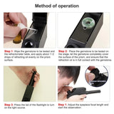 Professional Gemstone Refractometer Jewelry RHG 1.