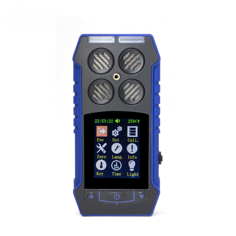 Portable Multi-Gas Detector O3, SO2, NO2, CO2 - 4 Gas Monitor BH-4S