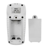 Digital urea liquid refractometer test back battery compartment