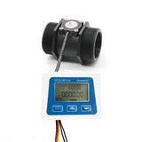 10-200L/min 2" Digital Flow Meter Flow Reader