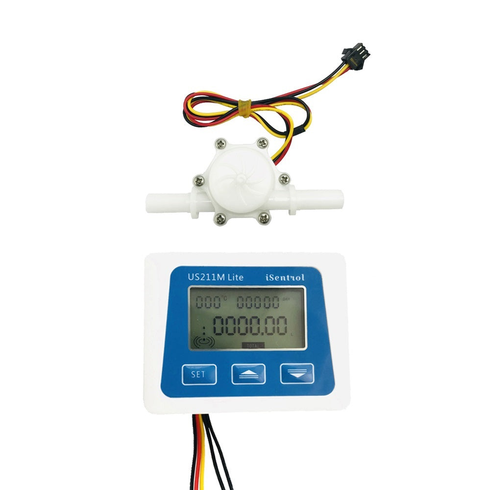 US211M Lite Portable Digital Flow Meter 0.5-10L/mi