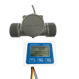 Tragbarer digitaler Durchflussmesser mit 1-120 l/min Wassersensor, G1 1/4