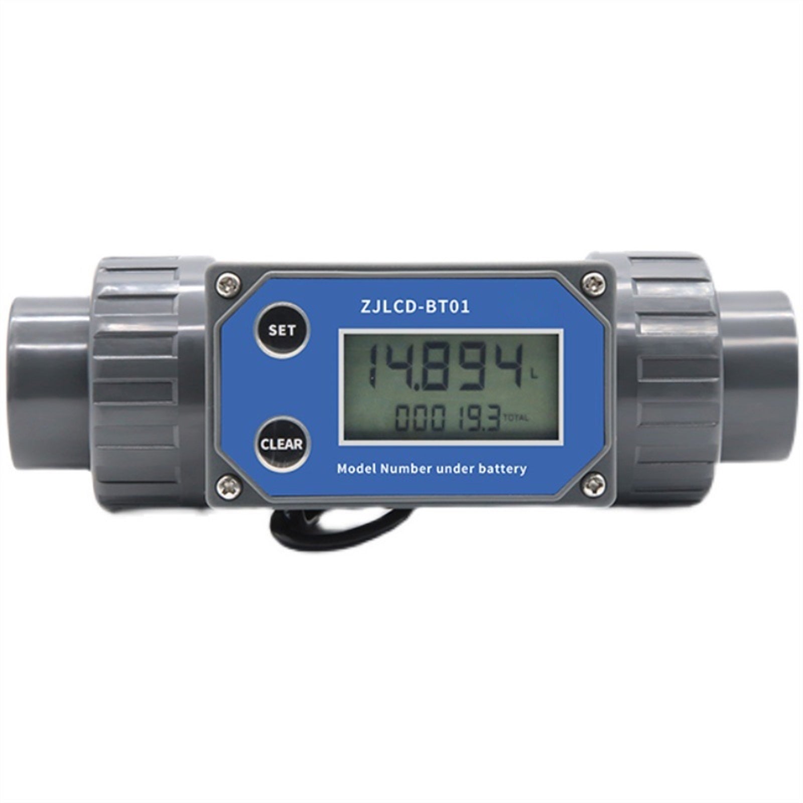 Turbine Flow Meter Electronic LCD Digital Display