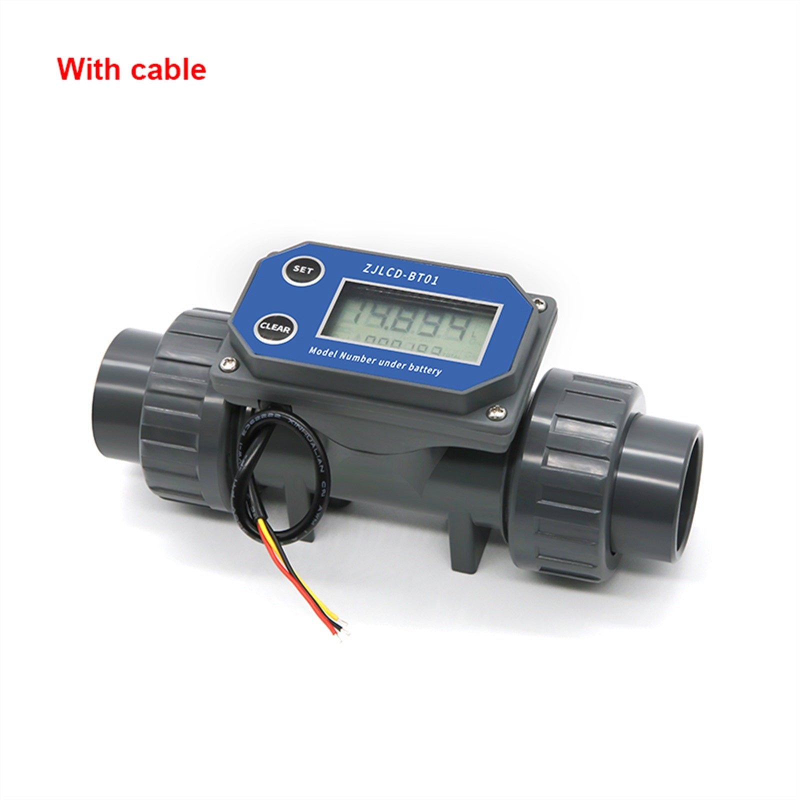 Turbine Flow Meter Electronic LCD Digital Display
