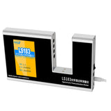 A diagram illustrating the parallel light path design of the LS183 transmission meter.
