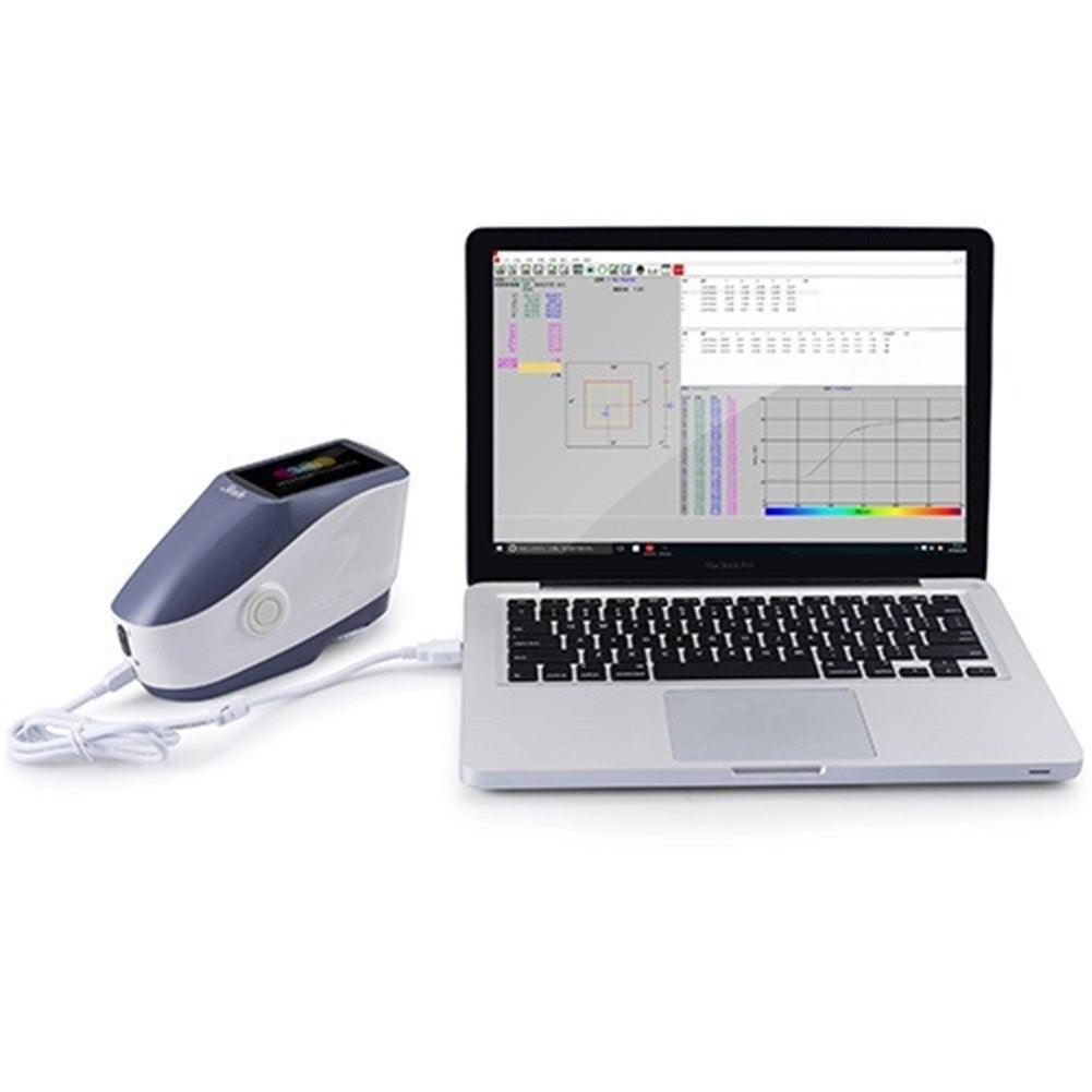 Complete accessory kit for the YS3010, including the device, software, and calibration tools.