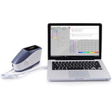 Complete accessory kit for the YS3010, including the device, software, and calibration tools.