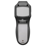 The back of the DT-2G EMF reader showing the battery compartment