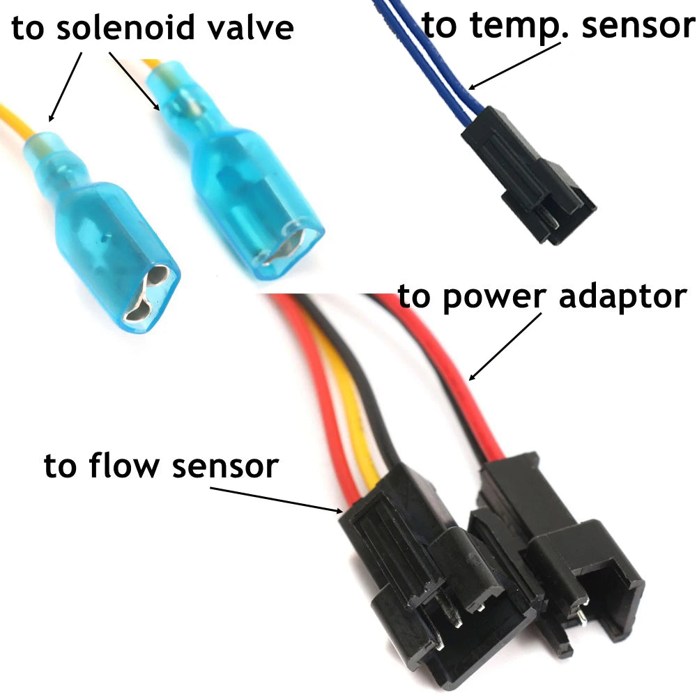 Water Flow Meter 1-25L/min Hall Water Flow Sensor