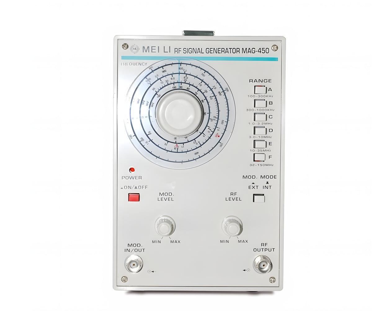 High Frequency Signal Generator MAG-450 100kHz-150MHz Signal Source Audio Signal Generator - goyoke