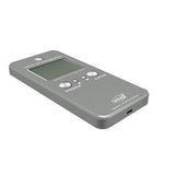 Side profile of the LS131 UV radiometer, highlighting its slim design and the UV sensor on top.