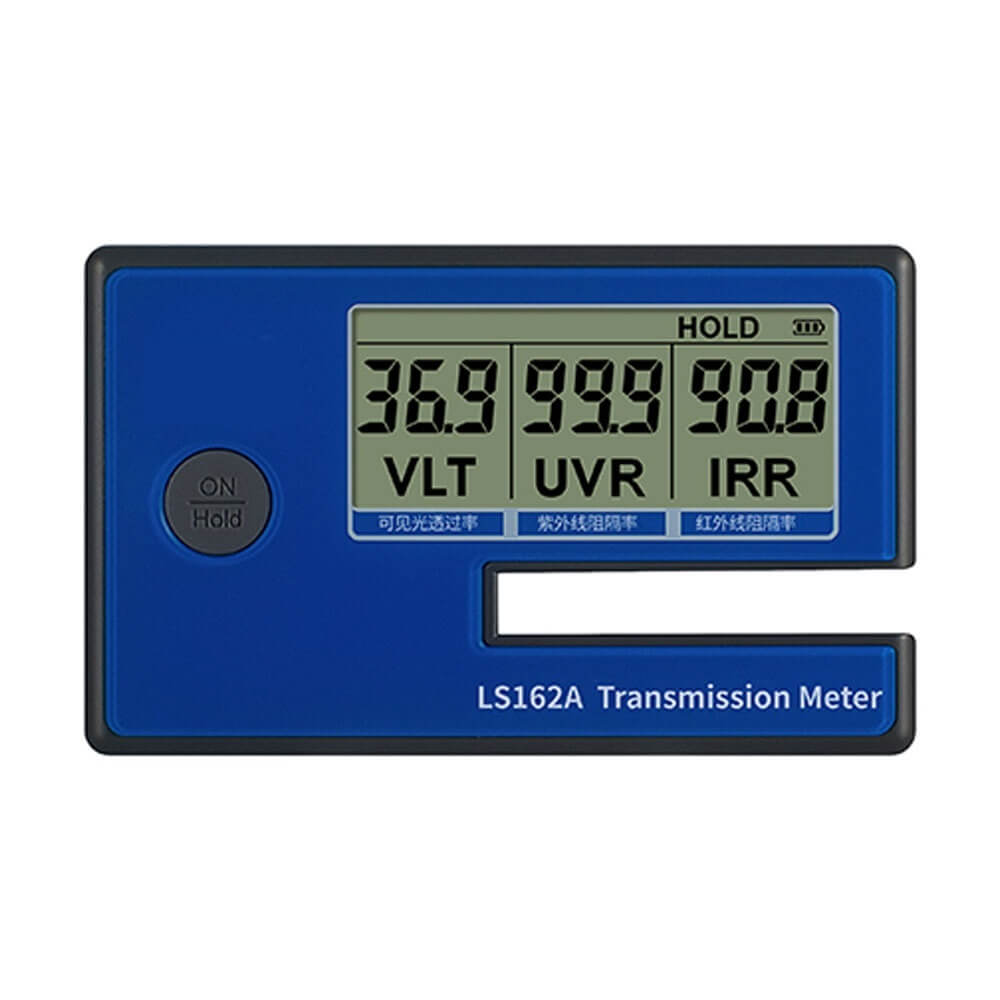 Solar Film Transmission Meter LS162 Window Tint Meter Measure IR, UV, Light Transmittance