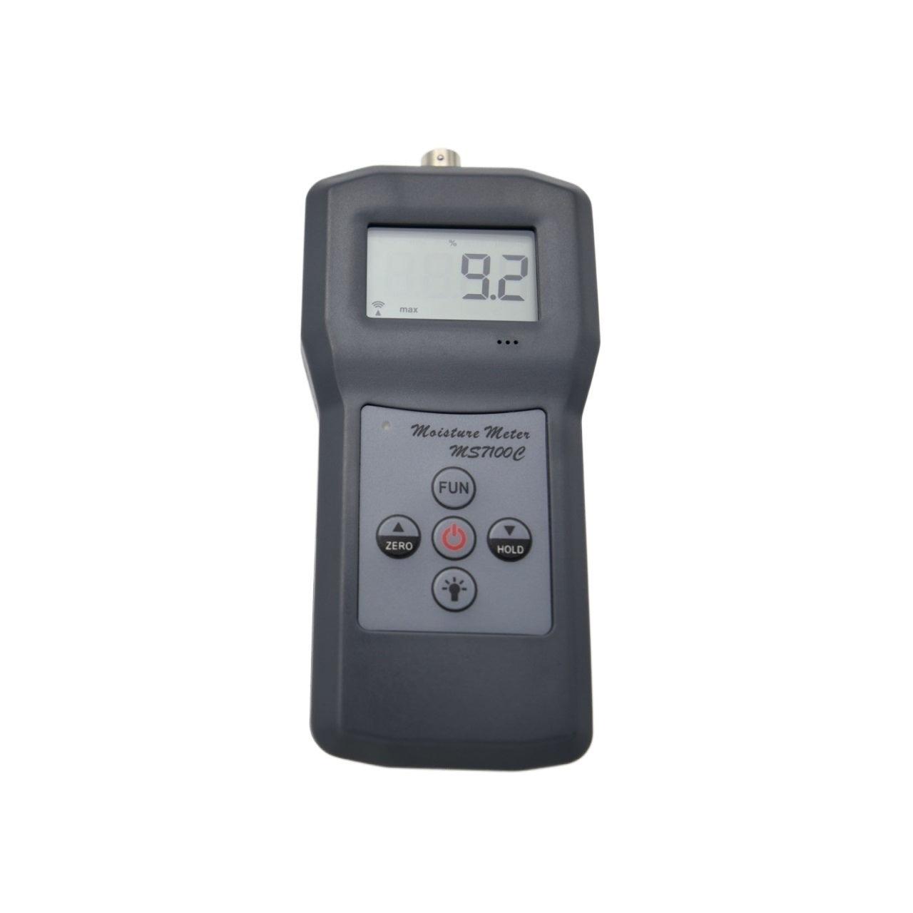 MS7100C Portable Digital Cotton Moisture Meter Seed-cotton Lint Moisture Tester - goyoke