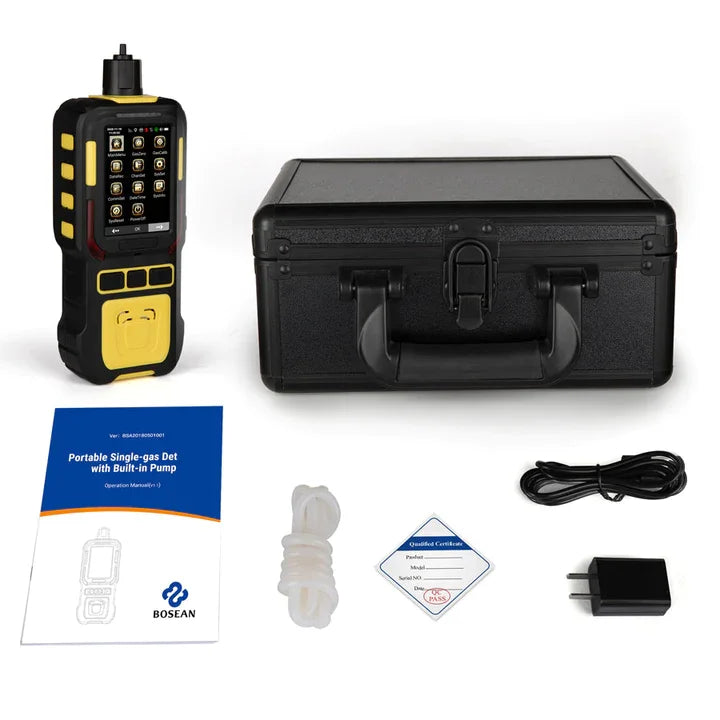 Multi-Gas Detector for Industry - Portable Device with Built-in Pump for Various Gases