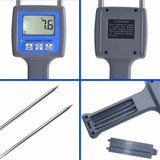 Professional Wood Sawdust Powder Hay Bale Peat Moisture Meter Hygrometer TK100W - goyoke