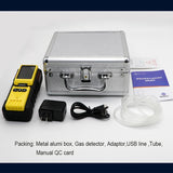Portable O3 Ozone Gas Detector with Quad Alarm Methods and Built-in Pump