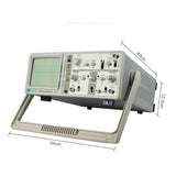 V-212 Dual Trace Analog Oscilloscope 20MHz 6 Inch Large Screen Dual Channels - goyoke