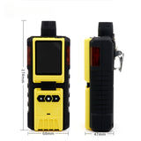 Portable O3 Ozone Gas Detector with Quad Alarm Methods and Built-in Pump
