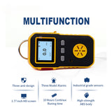 :A diagram illustrating the industrial-grade sensor technology inside the carbon monoxide detector.
