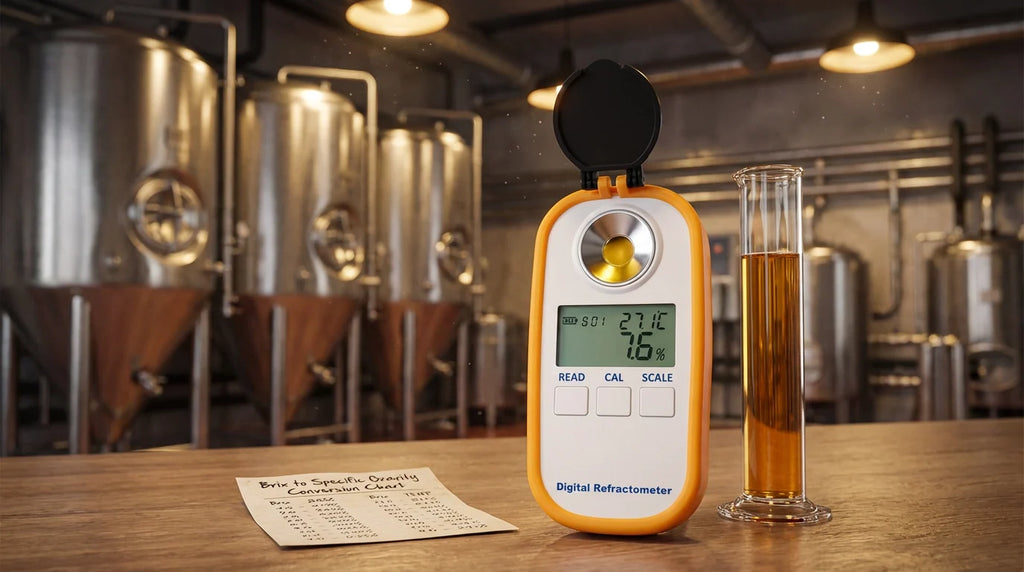 Elevate Brewing with Our Digital Handheld Refractometer