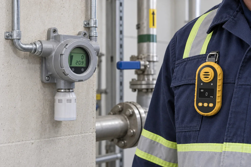 Fixed vs Portable Gas Detectors: Personal and Area Monitoring Explained