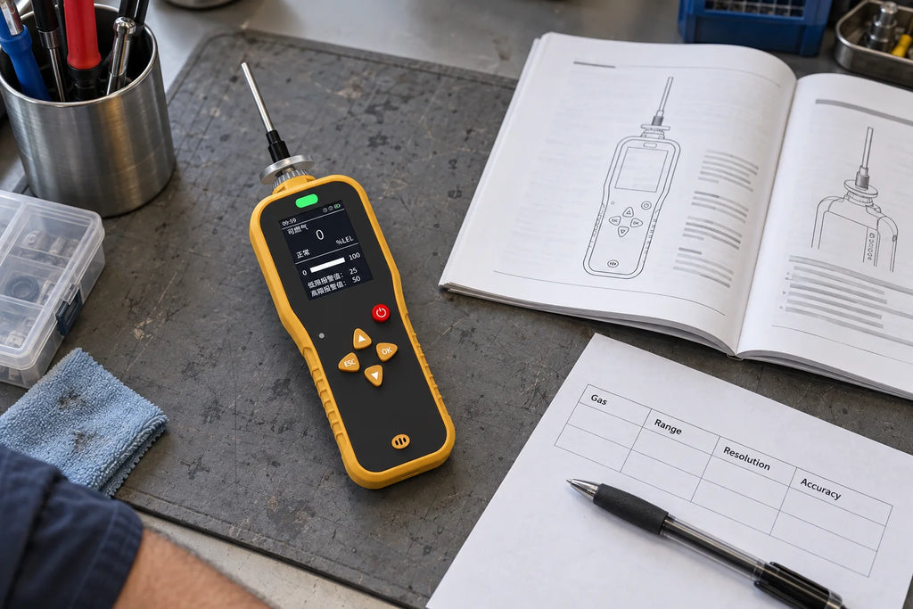 Gas Detector Accuracy vs Resolution: How to Read the Specifications