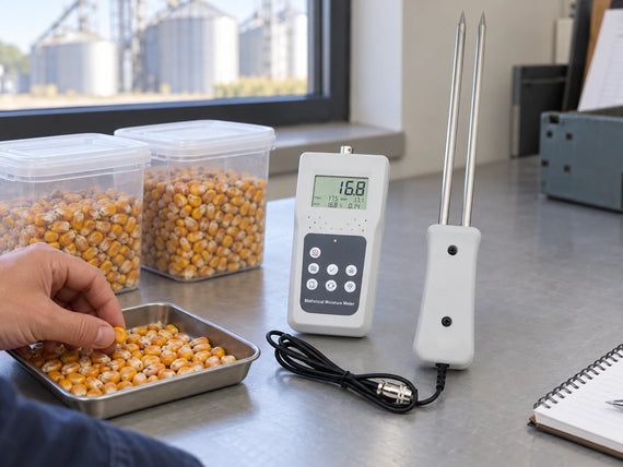 Grain Moisture Meter Calibration: Check Readings Before Making Adjustments