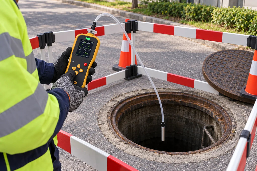 H2S Gas Detection for Wastewater and Manhole Work: Monitoring Guide