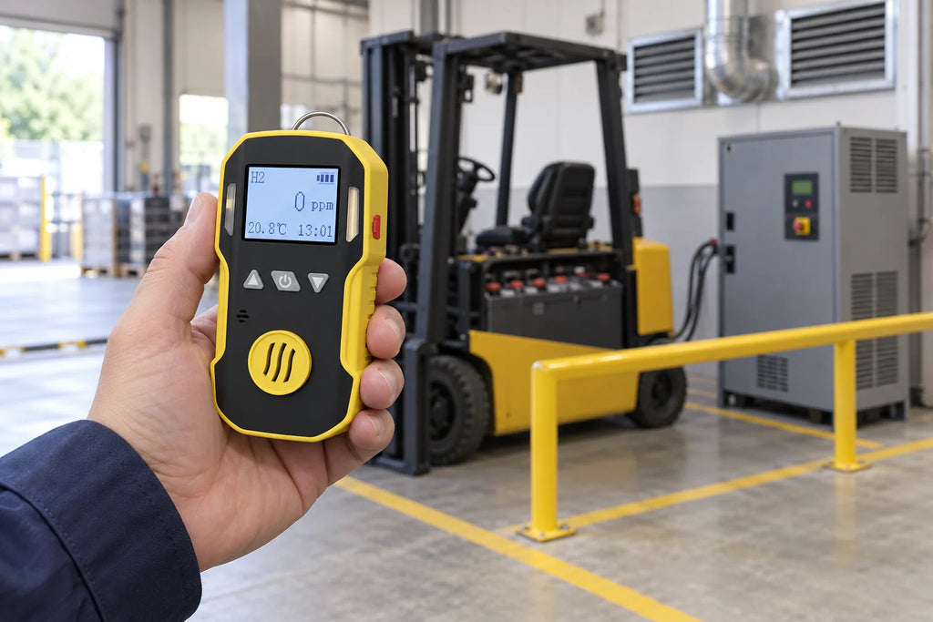 Hydrogen Gas Detection in Battery Charging Areas: Choosing the Monitoring Role