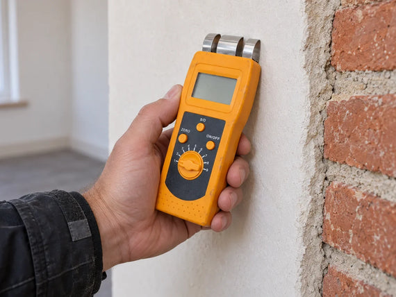 Moisture Meter for Brick, Plaster, and Masonry: Readings and Limits