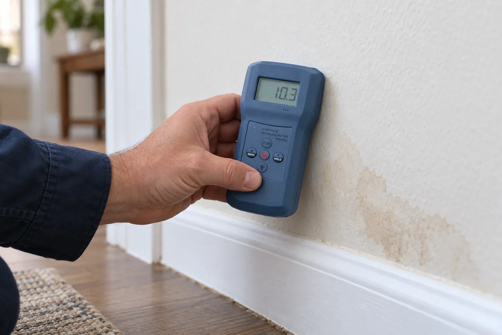 Moisture Meter for Water-Damage Inspection: Mapping, Drying, and Escalation