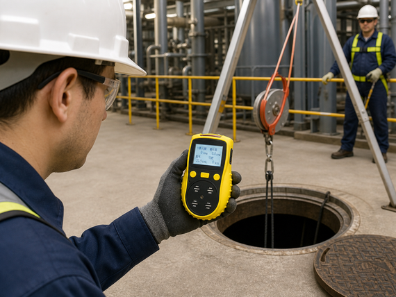 Oxygen Detector for Confined Spaces: Pre-Entry Testing and Monitor Selection